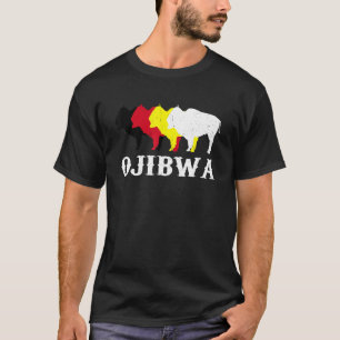 Ojibwa Anishinaabeg People Native American Medicin T-Shirt