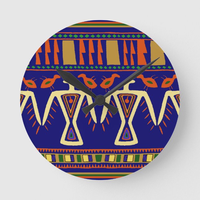 Ojibway Eagles Round Clock (Front)