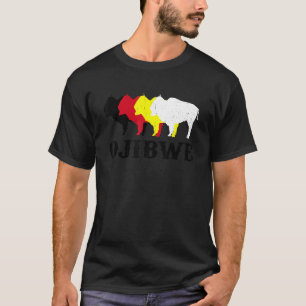 Ojibwe Anishinaabeg Ojibwa Native American Medicin T-Shirt