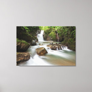 Ojochal Waterfall, Costa Rica Canvas Print