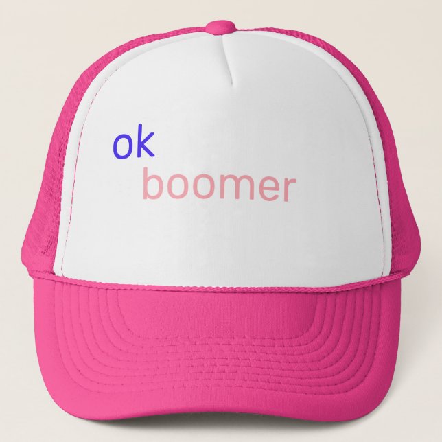 ok boomer funny hat meme (Front)