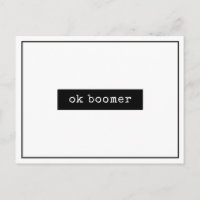 Ok Boomer Meme Minimalist
