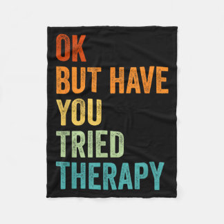 Ok But Have You Tried Thvibespy Fleece Blanket