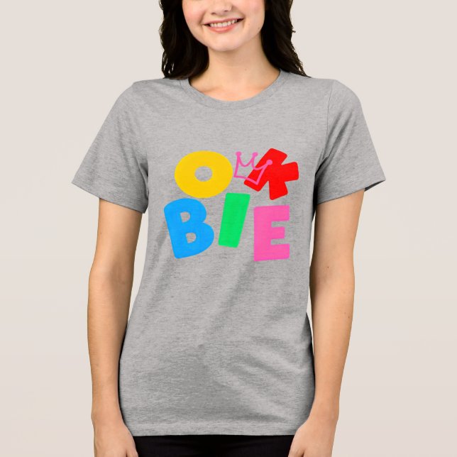 OK Bye – Colourfully Cool Exit Tee (Front)