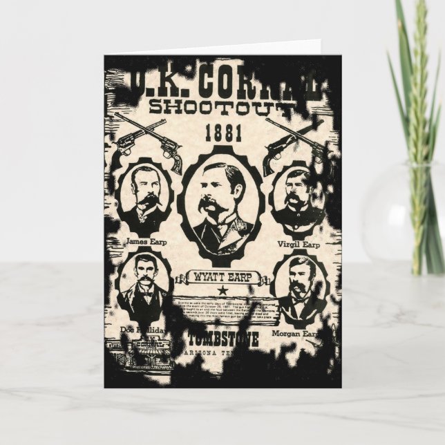 OK Corral Shootout Card (Front)