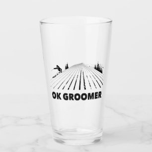 Ok Groomer Skiing Glass