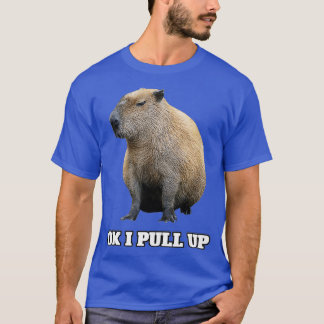 Ok I Pull Up Capybara  (2) T-Shirt