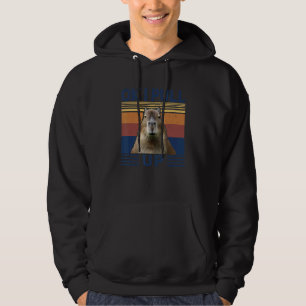 Ok I Pull Up Capybara gort Meme Rodent Vintage Hoodie