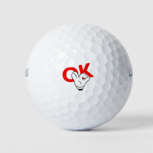 ok man yes man work funny golf balls