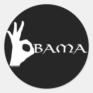 OK Obama Sticker