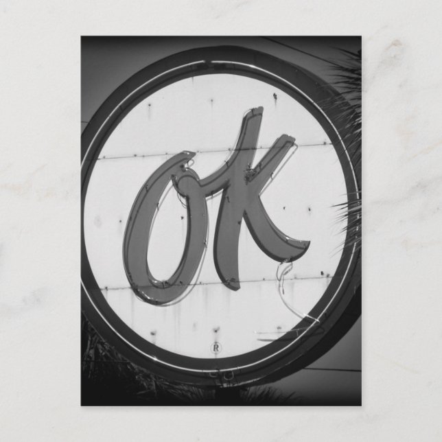 OK Postcard (Front)