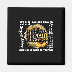 Ok To Not Be Ok Sunflower Mental Health Problems A Magnet