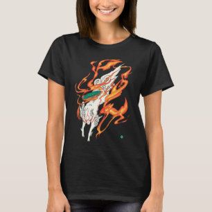 Okami Amaterasu Sun God Wolf The Great Wave Video  T-Shirt