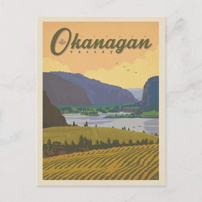 Okanagan Valley | Canada Postcard (Front)