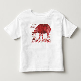 Okapi Artwork Baby and Kids' T-shirt