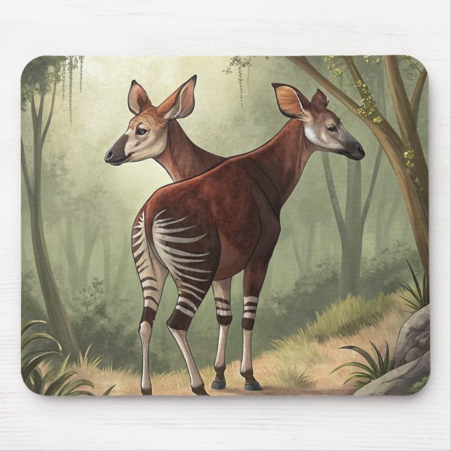 Okapi Mouse Pad (Front)