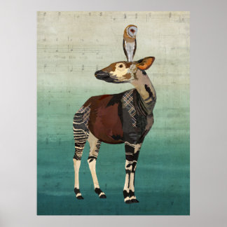 OKAPI & OWL Art Poster