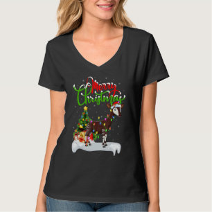Okapi Xmas Decorations Santa Okapi Christmas T-Shirt
