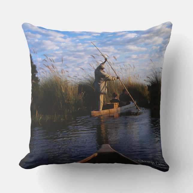 Okavango Delta Cushion (Front)