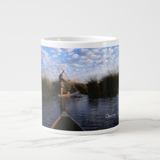 Okavango Delta Large Coffee Mug (Front)