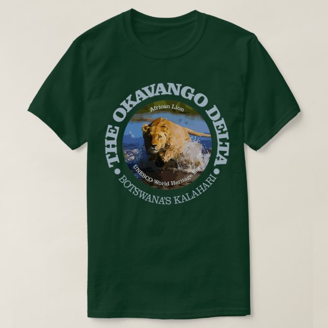 Okavango Delta NP T-Shirt (Design Front)