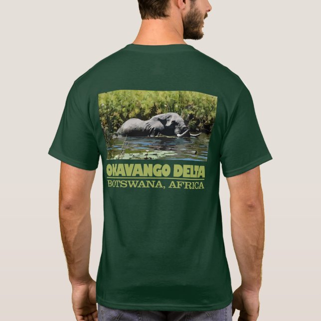 Okavango Delta T-Shirt (Back)