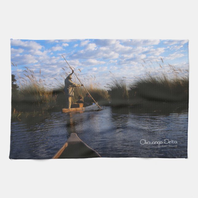 Okavango Delta Tea Towel (Horizontal)