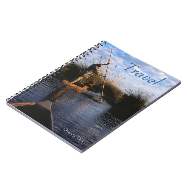 Okavango Delta Travel Notebook (Left Side)