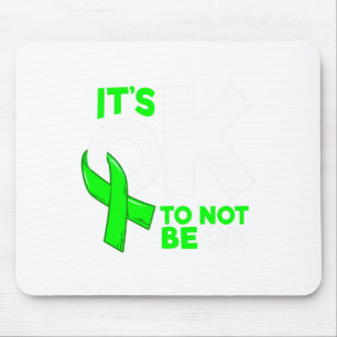 Okay To Not Be Okay Mental Health Awareness Women Mouse Pad