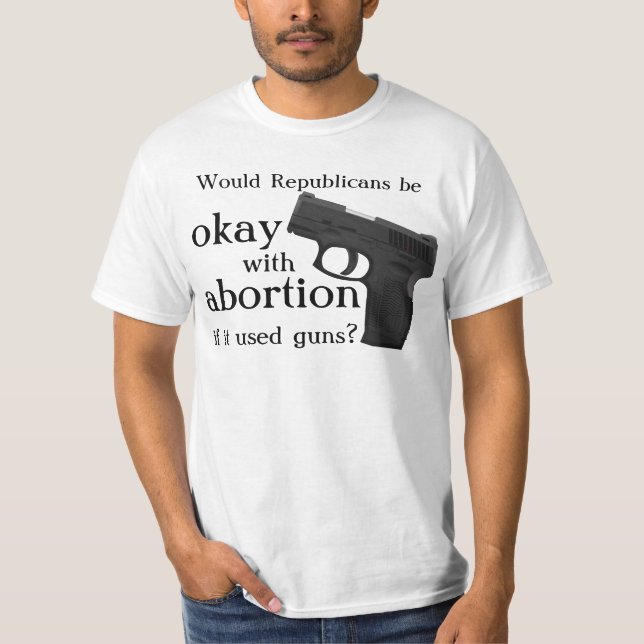 Okay with abortion T-Shirt (Front)