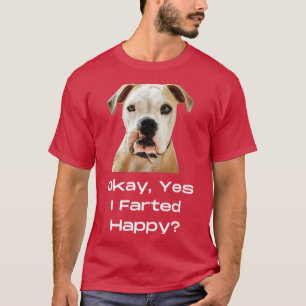 Okay Yes I Farted Happy T-Shirt