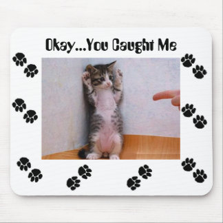 Okay...You Caught Me Mouse Pad
