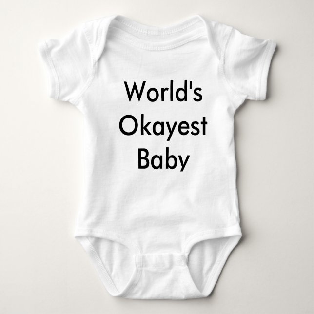 okayest baby tee (Front)