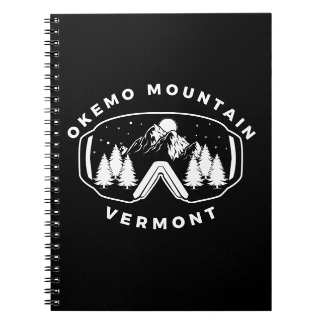 Okemo Mountain Ski Vermont Notebook (Front)