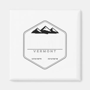 Okemo Mountain Vermont Graphic Snowboard T Shirt  Magnet