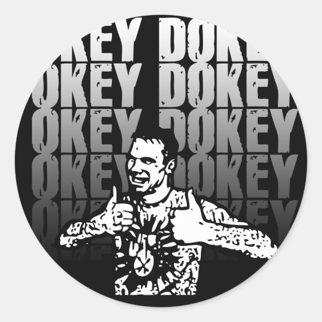 Okey Dokey Sticker (Front)