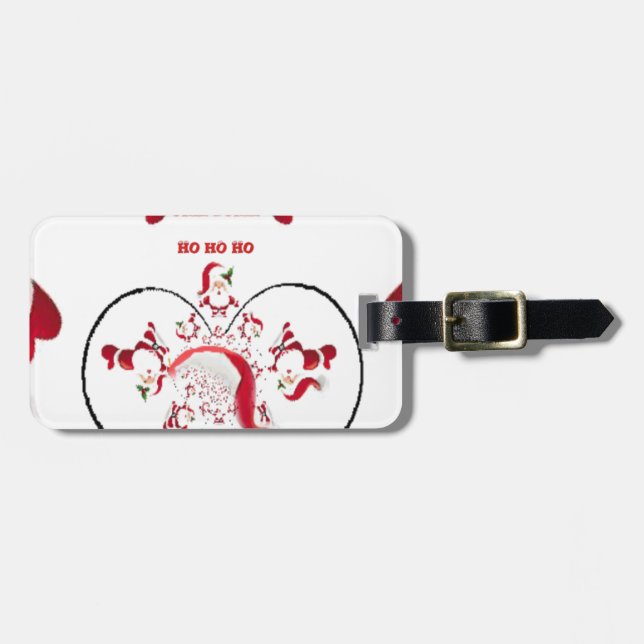 Oki Dokie Santa! Luggage Tag (Front Horizontal)