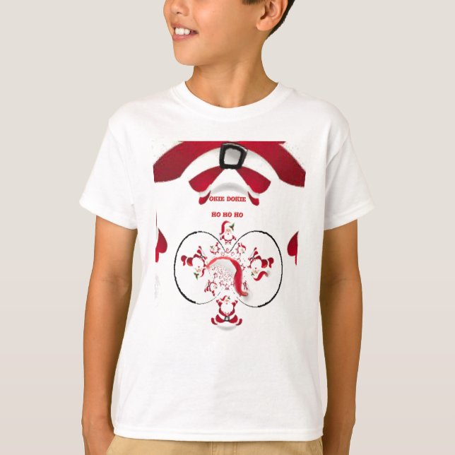 Oki Dokie Santa! T-Shirt (Front)