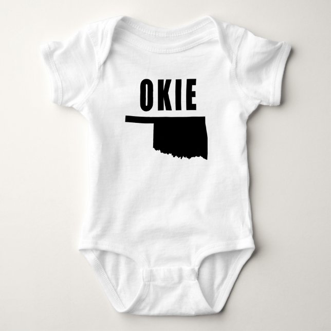 OKIE Oklahoma Baby Bodysuit (Front)