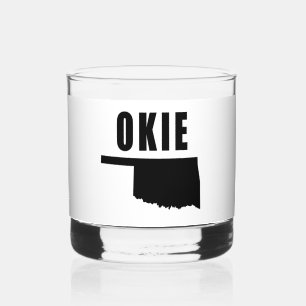 OKIE Oklahoma Whiskey Glass