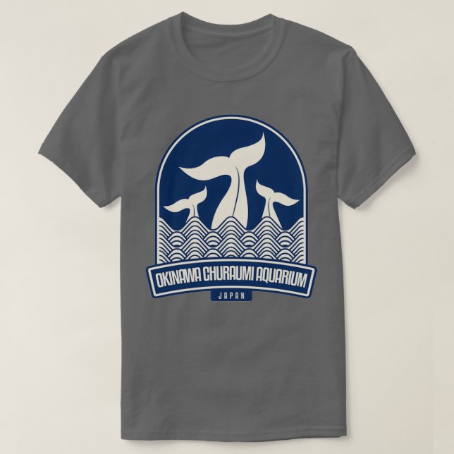 Okinawa Churaumi Aquarium Japan T-Shirt (Design Front)