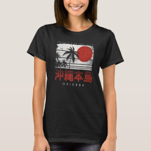 Okinawa Island Holiday Nihon Nippon Japon Retro Ja T-Shirt