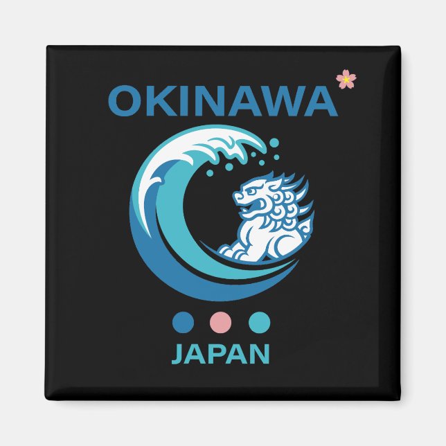 Okinawa Island Japan Magnet (Front)