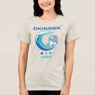 Okinawa Island Japan Tri-Blend Shirt