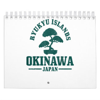 Okinawa Japan Bonsai Japanese Ryukyu Islands Gift Calendar