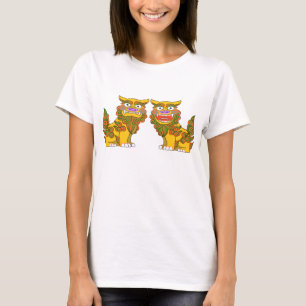 Okinawa Shisa Tigers　(Protector of Evil Spirits)  T-Shirt