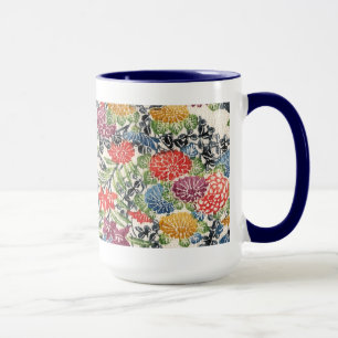 Okinawan Bingata Textile Mug