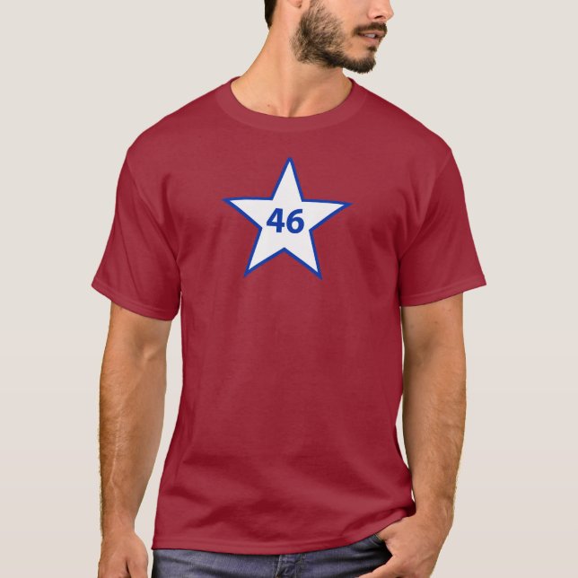 OKLAHOMA 46 FLAG T-Shirt (Front)