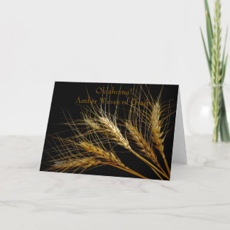 Oklahoma! Amber Waves of Grain Card