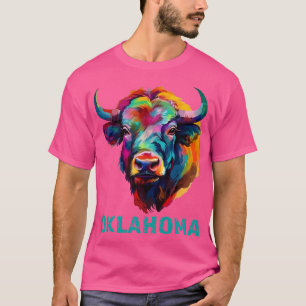 Oklahoma American Bison Lover Buffalo Souvenir T-Shirt
